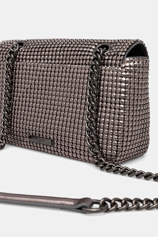 Akcesoria Kurt Geiger London torebka KENSINGTON 4703264999 srebrny