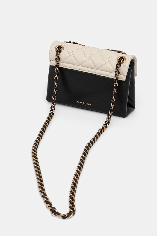 Accesorii Kurt Geiger London poșetă de piele KENSINGTON 2723201109 negru