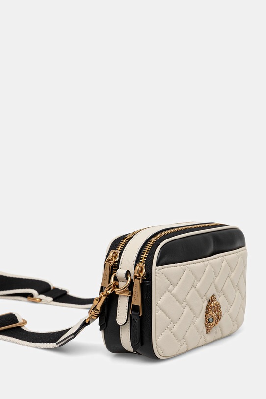 Kurt Geiger London torebka skórzana KENSINGTON 4684601109 beżowy AW25