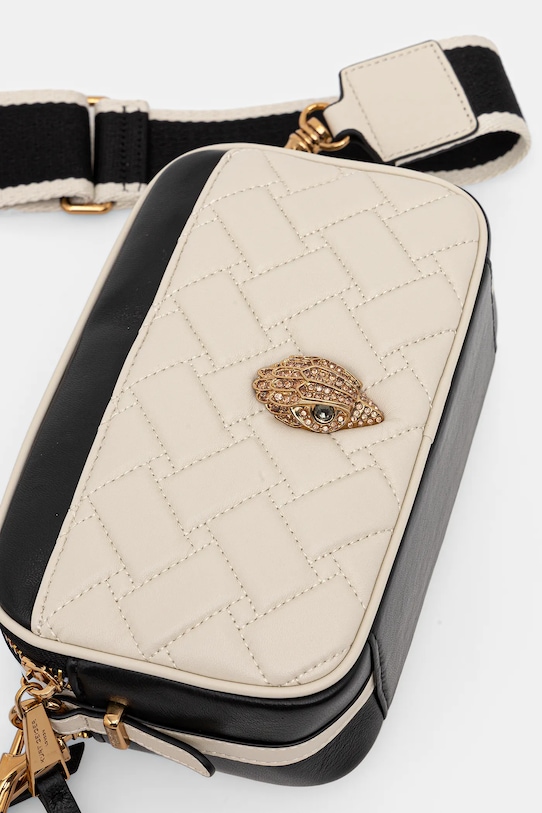 Шкіряна сумочка Kurt Geiger London KENSINGTON бежевий 4684601109