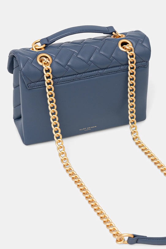 Dodatki Usnjena torbica Kurt Geiger London KENSINGTON 3586289109 mornarsko modra