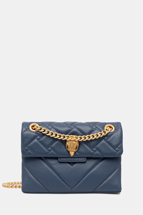 Kurt Geiger London torebka skórzana KENSINGTON skóra licowa granatowy 4372889109