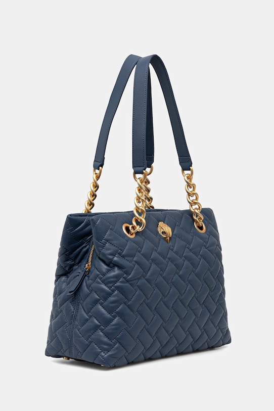 Kožna torba Kurt Geiger London KENSINGTON 2054989109 mornarsko plava AW25