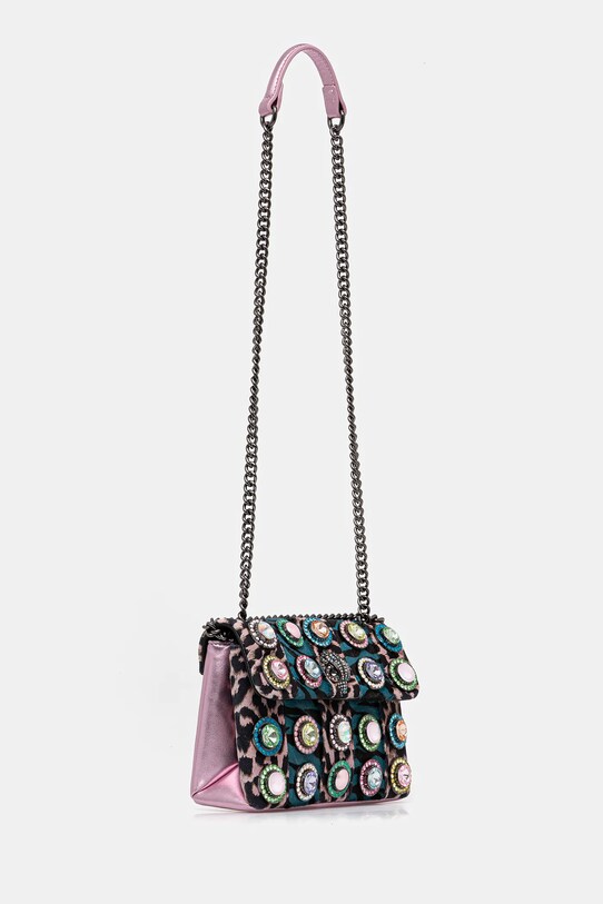 Kurt Geiger London torebka zamszowa KENSINGTON 4698489189 multicolor AW25