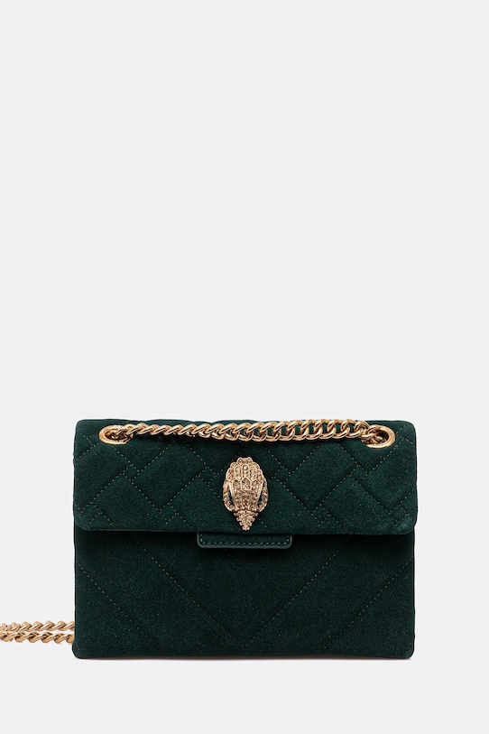 Kurt Geiger London geantă de piele KENSINGTON imprimeu verde 4372871219