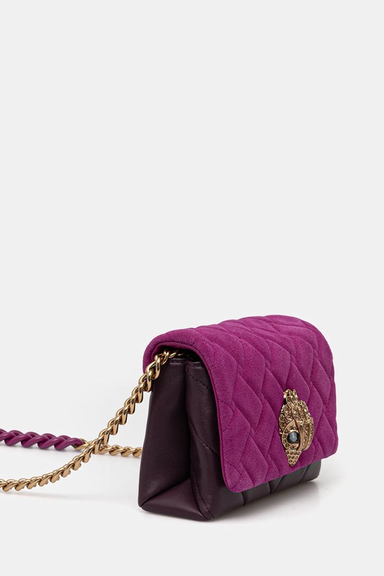 Kurt Geiger London torebka skórzana KENSINGTON 9594552219 różowy AW25