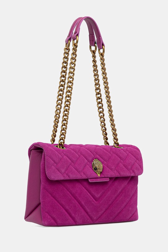 Kurt Geiger London torebka skórzana KENSINGTON 3586252219 różowy AW25