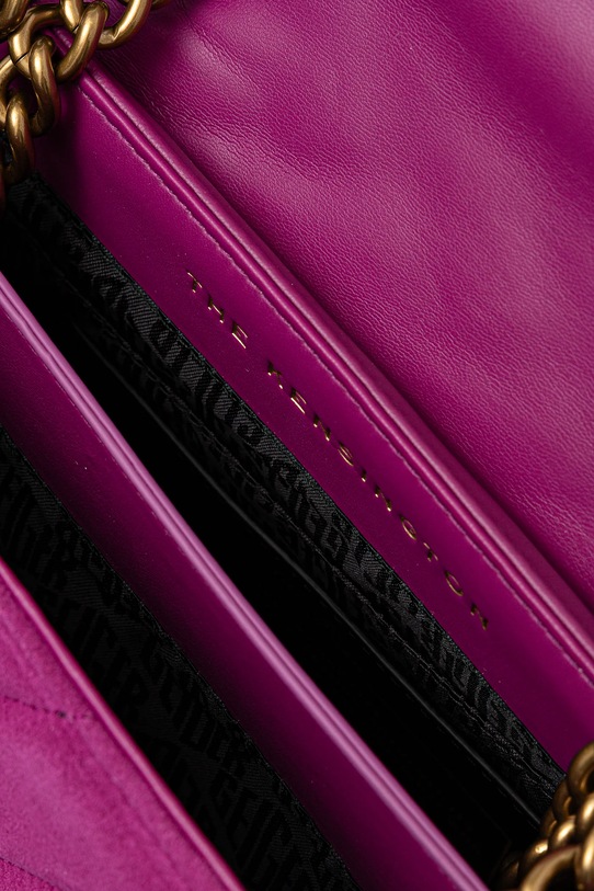 Kurt Geiger London torebka skórzana KENSINGTON 3586252219 różowy