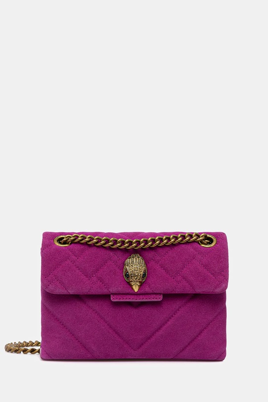 Kurt Geiger London torebka zamszowa KENSINGTON mieści A4 różowy 4372852219