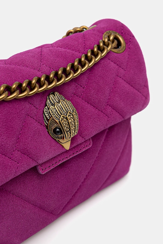 Kurt Geiger London geantă de mână din piele întoarsă KENSINGTON roz 4372852219