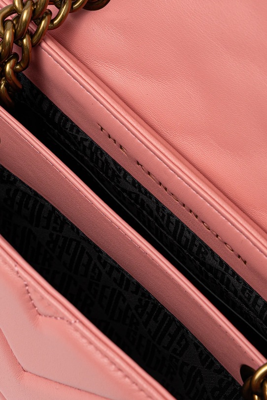 Kurt Geiger London torebka skórzana KENSINGTON 3586257109 pomarańczowy