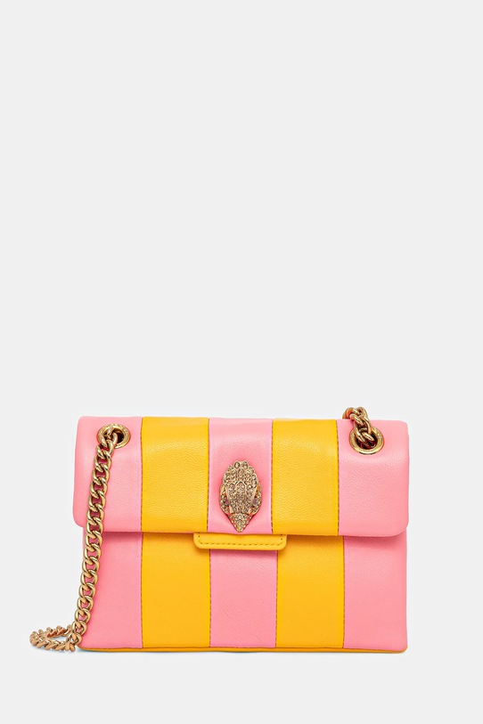 Kurt Geiger London torebka skórzana KENSINGTON skóra licowa różowy 3582257109