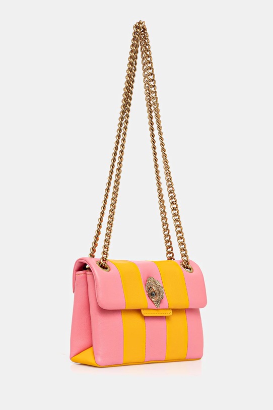 Kurt Geiger London torebka skórzana KENSINGTON 3582257109 różowy AW25