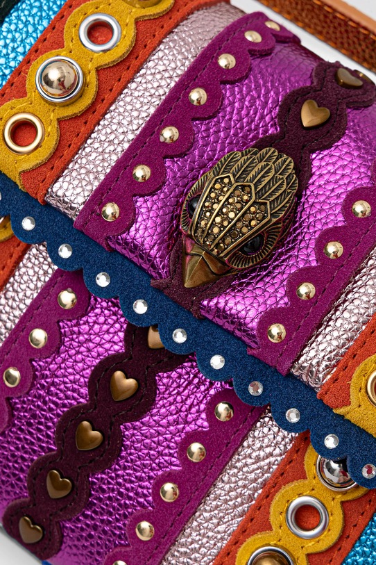 Kurt Geiger London borsa a mano in pelle KENSINGTON rosa 4697099109