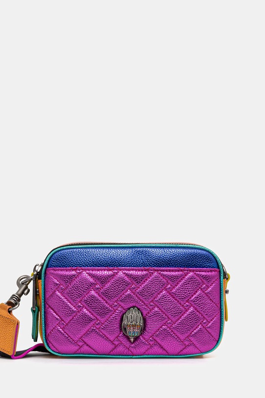Kurt Geiger London torebka skórzana KENSINGTON skóra licowa różowy 4684669109