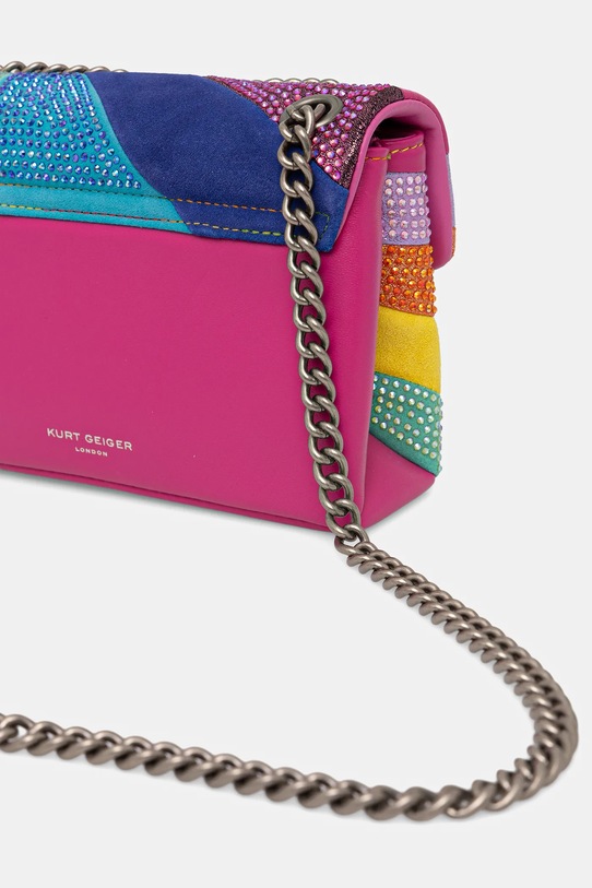 Akcesoria Kurt Geiger London torebka KENSINGTON 4374399619 różowy