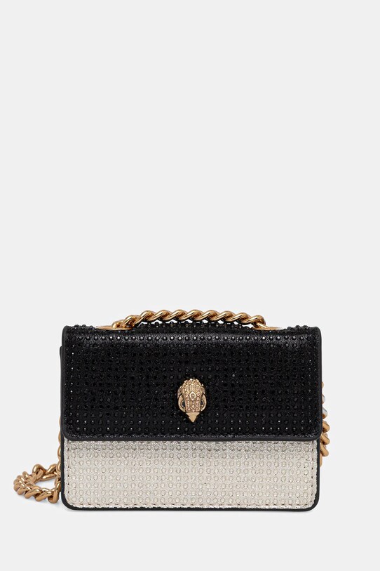 Kurt Geiger London torebka KENSINGTON tekstylny czarny 4029409999