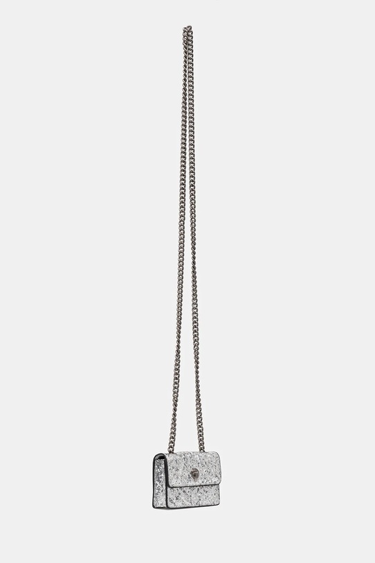 Kurt Geiger London torebka KENSINGTON 4574563999 srebrny AW25
