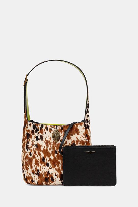 Kurt Geiger London torebka skórzana skóra licowa brązowy 3577339189