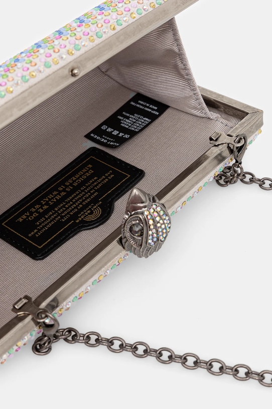 Kurt Geiger London kopertówka KENSINGTON 3524944609 srebrny