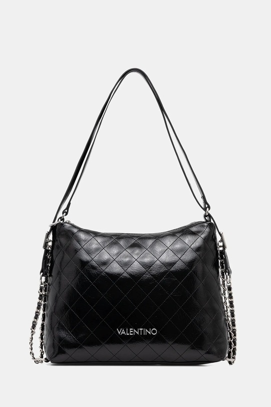 Kabelka Valentino Bags WAKANDA hladký černá VBS9DH07