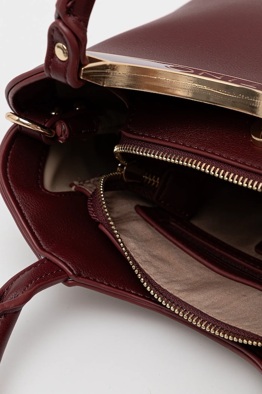 Τσάντα Valentino Bags WENDY VBS9DW05 μπορντό