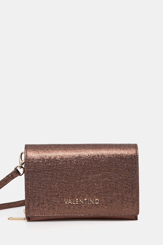 Valentino Bags torebka EMBER nie mieści A4 brązowy VBS9IE17GLI