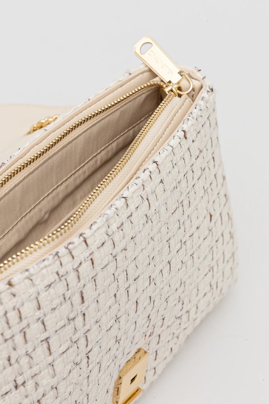Valentino Bags torebka TWEED VBS9JP02 beżowy