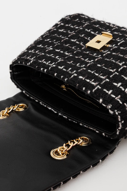 Valentino Bags geantă TWEED VBS9JP05 negru