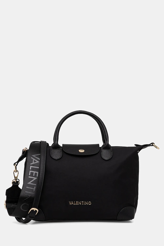 Valentino Bags torebka JOLLY RE nie mieści A4 czarny VBS9JX23