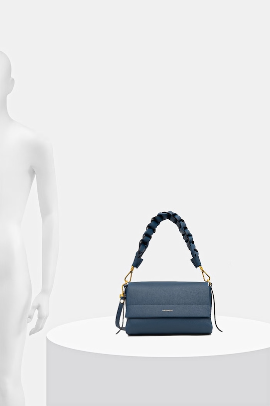 Coccinelle torebka skórzana BOHEME GRANA DOUBLE E1.M50.12.01.01