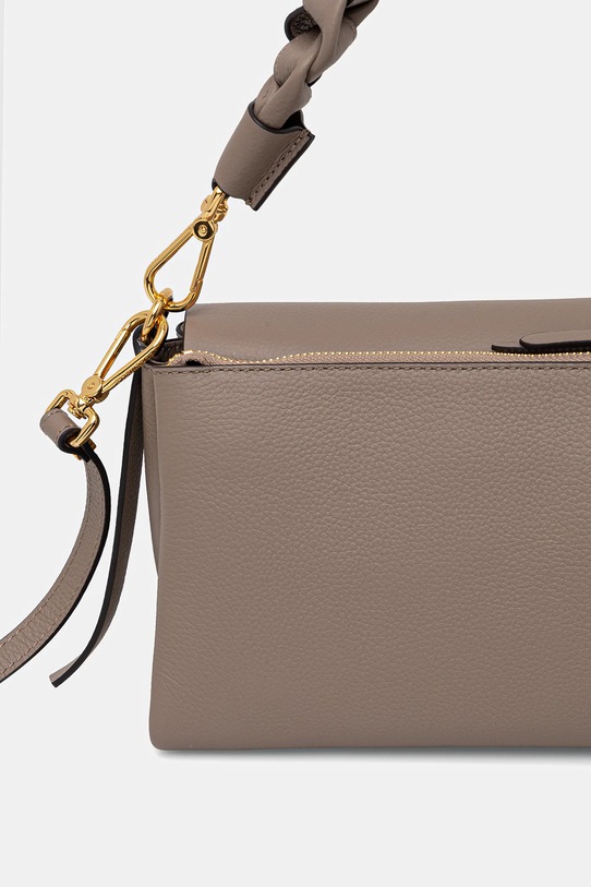 Аксесуари Шкіряна сумочка Coccinelle BOHEME GRANA DOUBLE E1.M50.12.01.01 бежевий