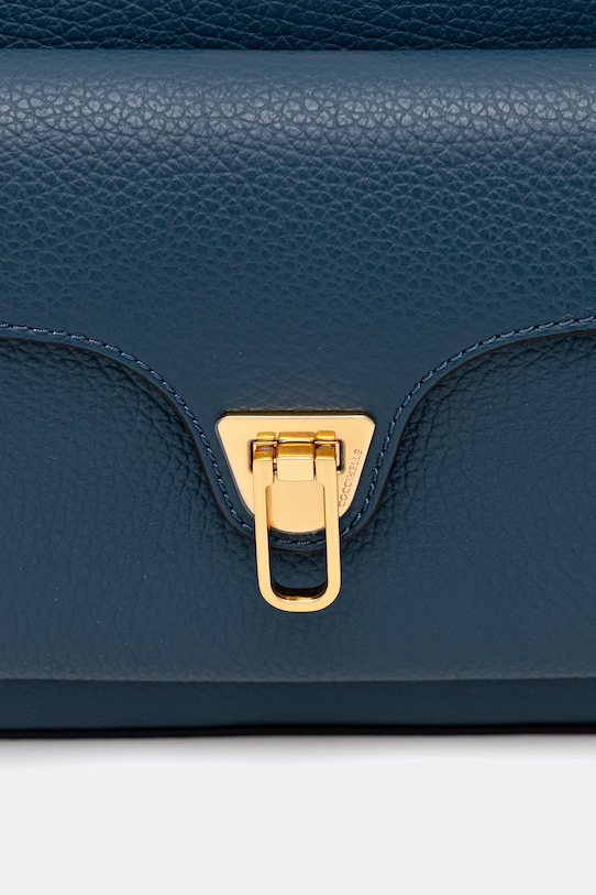 Coccinelle torebka skórzana COCCINELLE BEAT SOFT niebieski E1.MF6.15.06.01