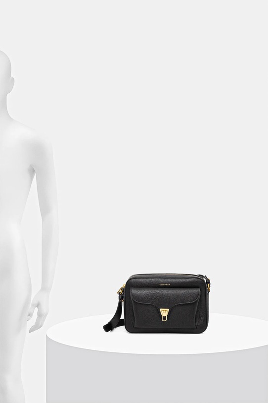 Coccinelle poșetă de piele COCCINELLE BEAT SOFT E1.MF6.15.06.01