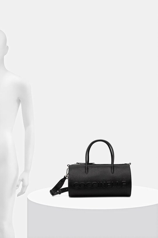 Kožená kabelka Coccinelle COCCINELLEMYRTHA MAXI LOG E1.QBB.18.03.01