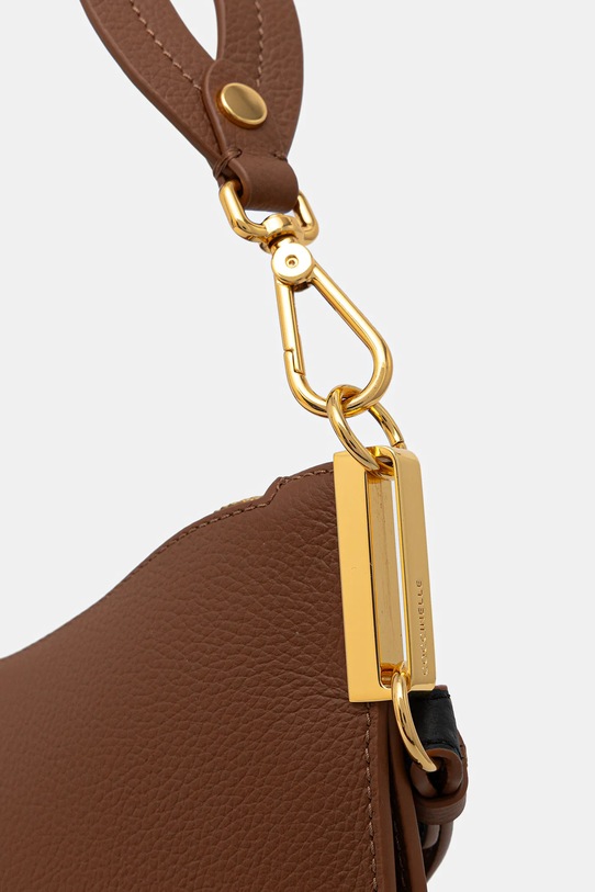 Coccinelle torebka skórzana COCCINELLESUNUP E1.QKF.13.02.01 brązowy