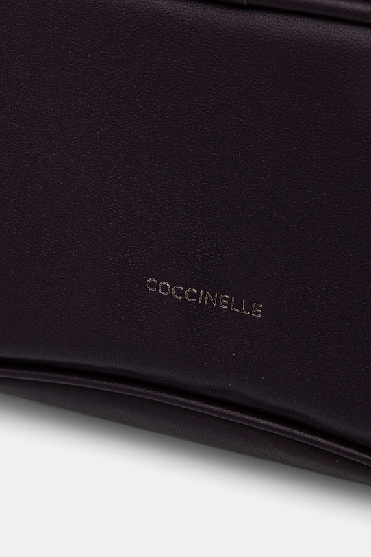 Δερμάτινη τσάντα Coccinelle COCCINELLE C-ME FLUFFY μωβ E1.SUE.12.01.01