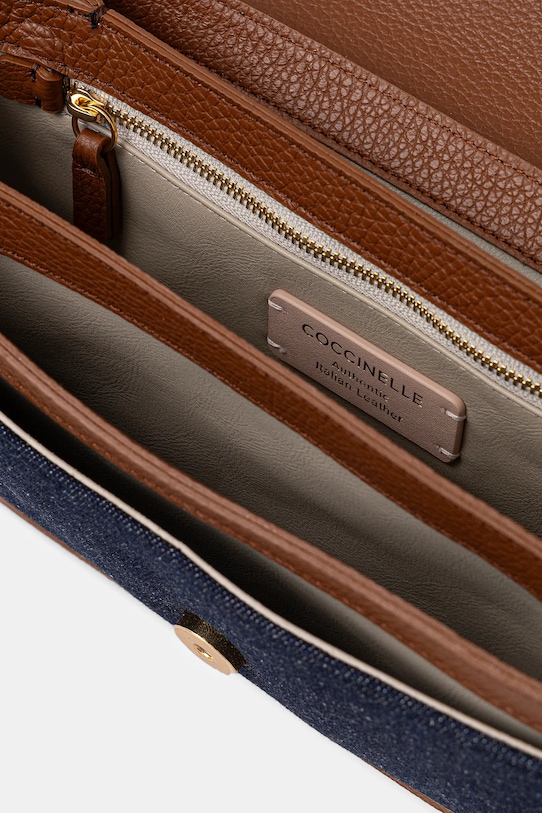 Coccinelle torebka COCCINELLE C-ME DENIM E1.T1Q.12.03.01 granatowy