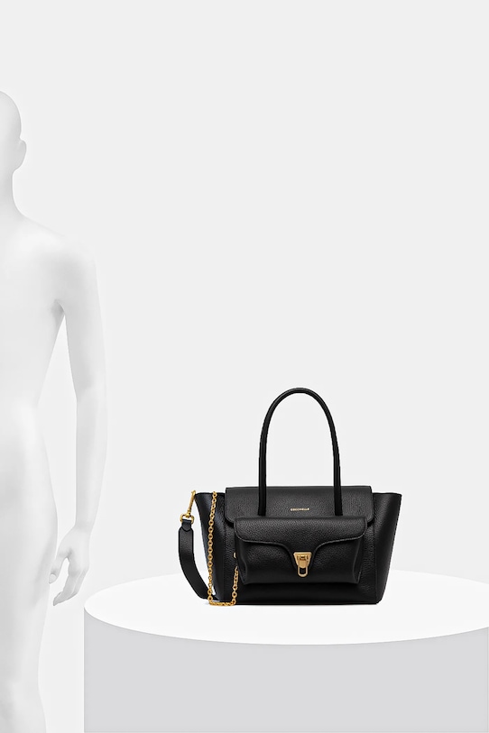 Δερμάτινη τσάντα Coccinelle DOUBLE BEAT E1.T8A.18.02.01