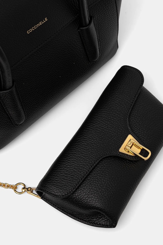 Δερμάτινη τσάντα Coccinelle DOUBLE BEAT E1.T8A.18.02.01