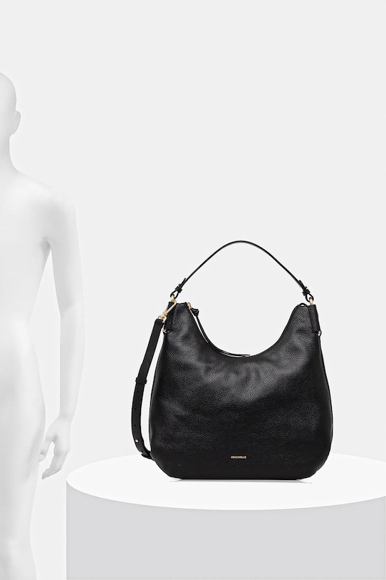 Kožená kabelka Coccinelle REBEKKA E1.T95.13.01.01