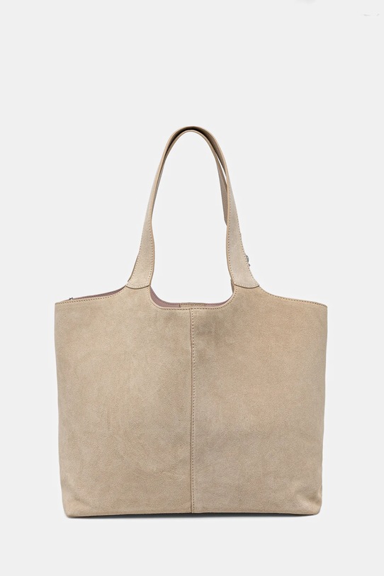 Akcesoria Coccinelle torebka zamszowa E1.THE.11.01.01 beżowy