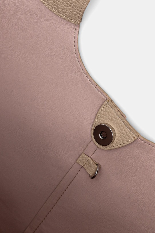 Coccinelle torebka zamszowa beżowy E1.THE.11.01.01