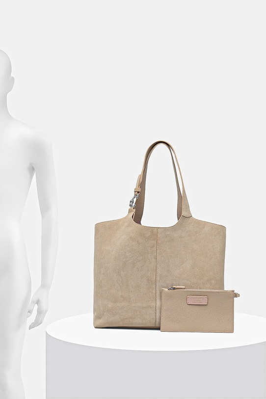 Coccinelle torebka zamszowa E1.THE.11.01.01