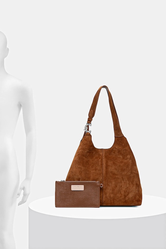 Замшева сумочка Coccinelle E1.THE.11.01.01