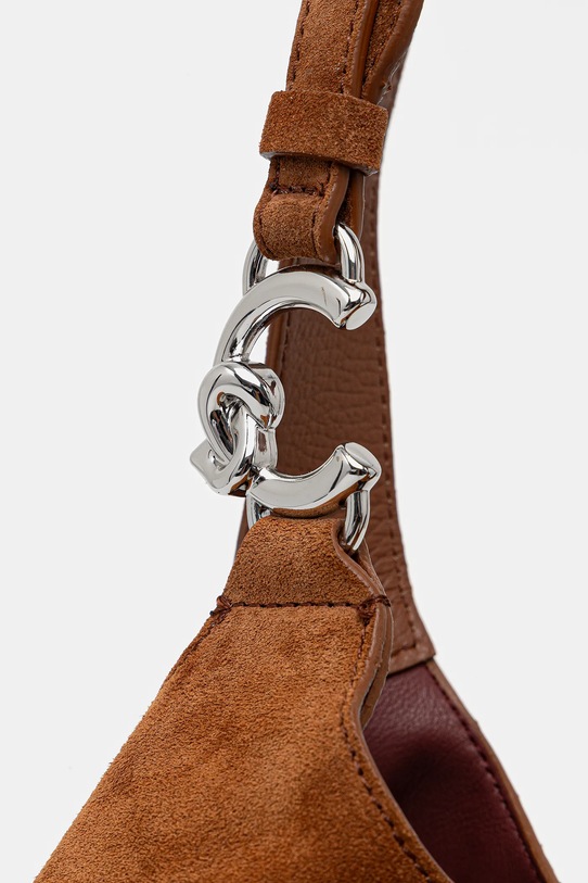 Замшева сумочка Coccinelle коричневий E1.THE.11.01.01