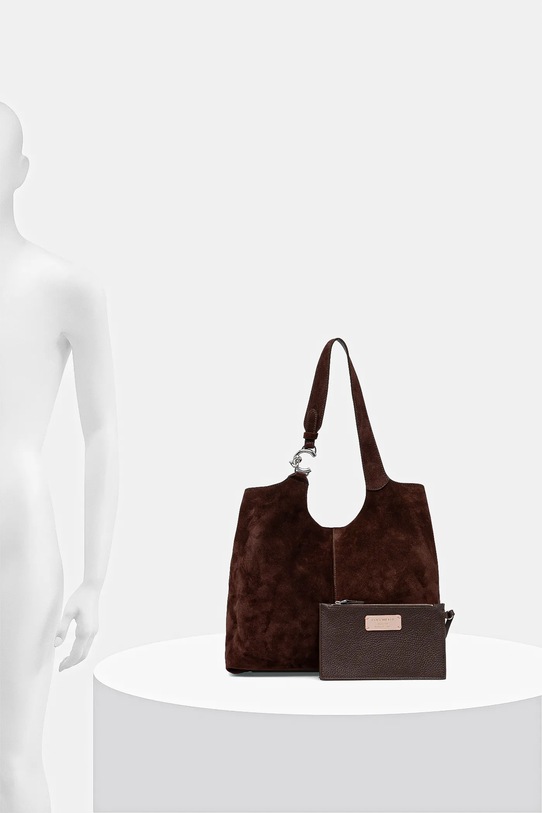 Coccinelle torebka zamszowa E1.THE.11.01.01