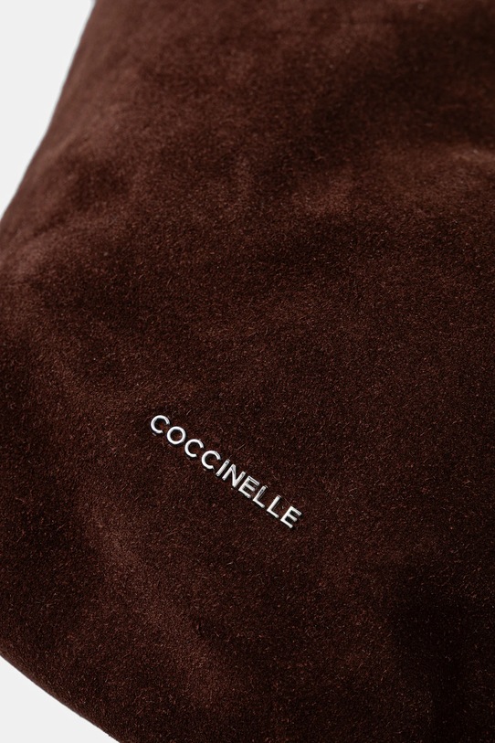 Coccinelle torebka zamszowa brązowy E1.THE.11.01.01