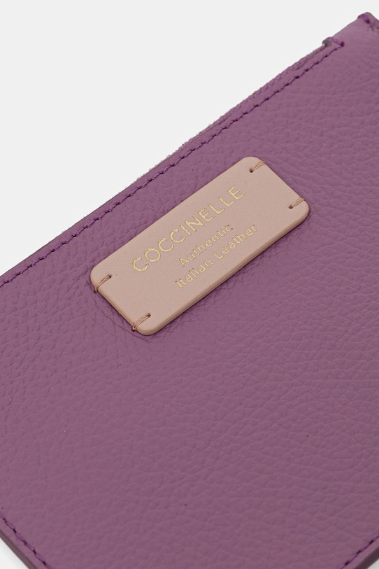 Coccinelle torebka zamszowa fioletowy E1.THE.58.01.01