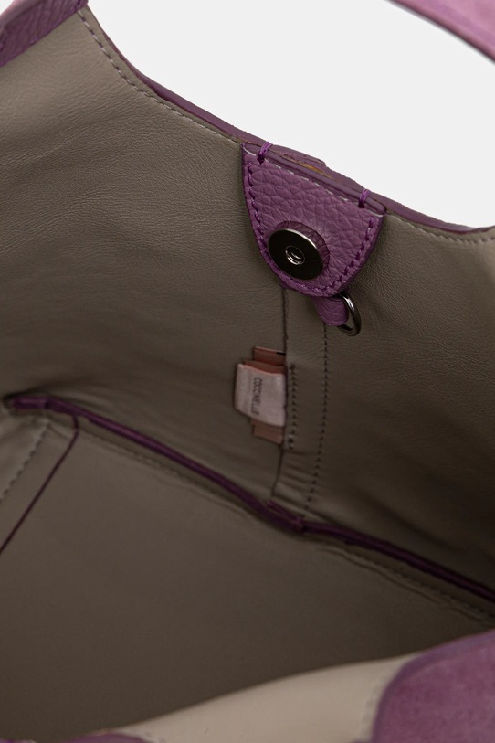 Coccinelle torebka zamszowa E1.THE.58.01.01 fioletowy